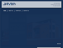 Tablet Screenshot of javen.com